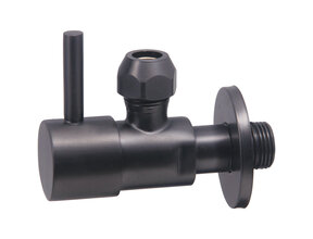 Hoekstopkraan Minimal Gunmetal 3/8" x 3/8" of knel 10 mm - 22.3618