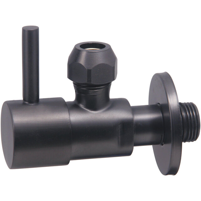 Hoekstopkraan Minimal Gunmetal 3/8" x 3/8" of knel 10 mm - 22.3618