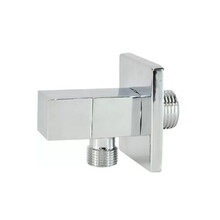 Hoekstopkraan Square Chroom 1/2" x 3/8" met knel 10 mm - 22.3612