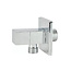 Wiesbaden Hoekstopkraan Square Chroom 1/2" x 3/8" met knel 10 mm - 22.3612