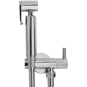 Wiesbaden Bidetset met handdouche en doucheslang chroom 1/2" - 29.4305