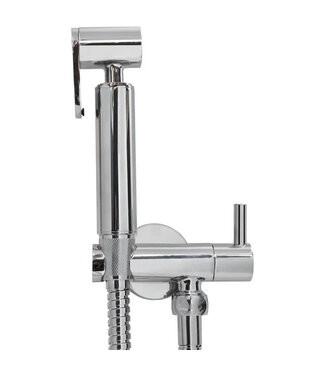 Wiesbaden Wiesbaden Bidetset met handdouche en doucheslang chroom 1/2" - 29.4305
