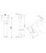 Bidetset met handdouche en doucheslang chroom 1/2" - 29.4305