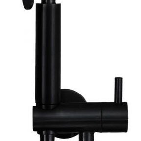 Wiesbaden Bidetset Mat Zwart met handdouche en doucheslang 1/2" - 29.4311