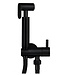 Bidetset Mat Zwart met handdouche en doucheslang 1/2" - 29.4311