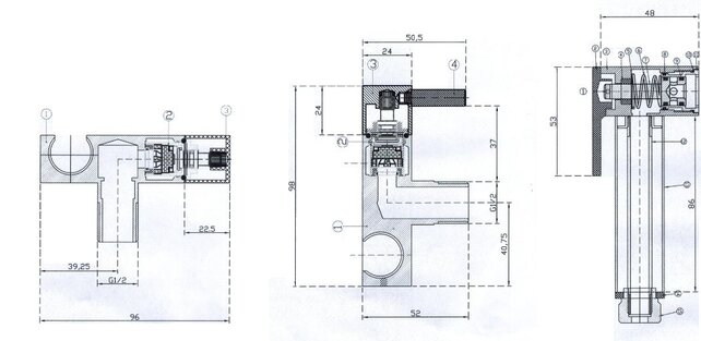 Wiesbaden Bidetset Mat Zwart met handdouche en doucheslang 1/2" - 29.4311