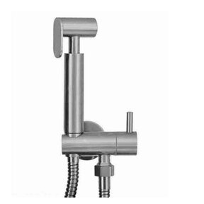 Wiesbaden Bidetset RVS met handdouche en doucheslang 1/2" - 29.4310