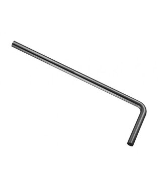 Wiesbaden Wiesbaden Vloerbuis Gunmetal - 75 x 22 x 3,2 cm  - 33.3559