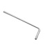 Wiesbaden Vloerbuis Wit - 75 x 22 x 3,2 cm - 33.3547