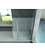 Aloni Draaibare zijwand Comfort 50x200cm⎢8mm Veiligheidsglas nano helder glas/chroom