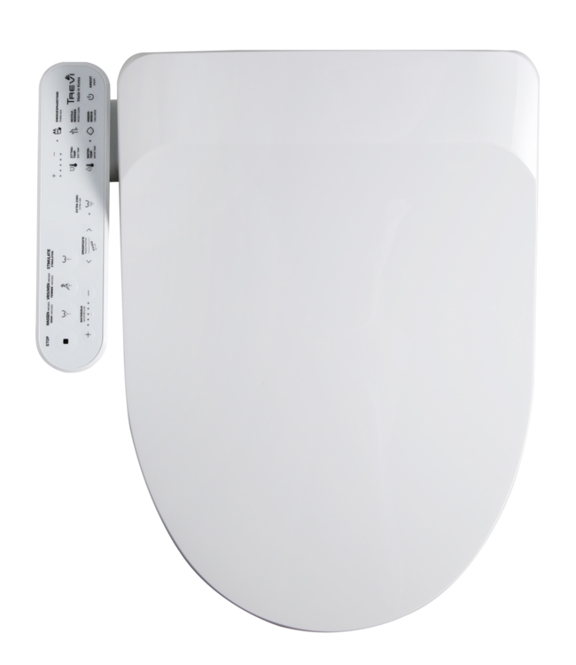 Elektronische Wc bril met bidet Trevi Comfort Wit