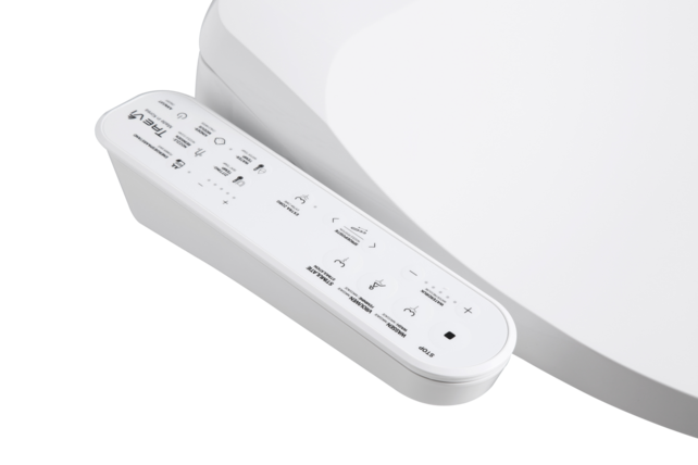 Elektronische Wc bril met bidet Trevi Comfort Wit Elektronische Wc bril met bidet Trevi Comfort Wit