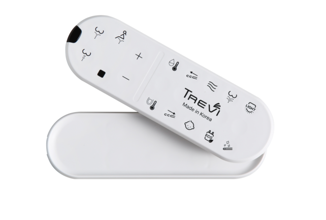 Elektronische Wc bril met bidet Trevi Supreme Wit Elektronische Wc bril met bidet Trevi Supreme Wit