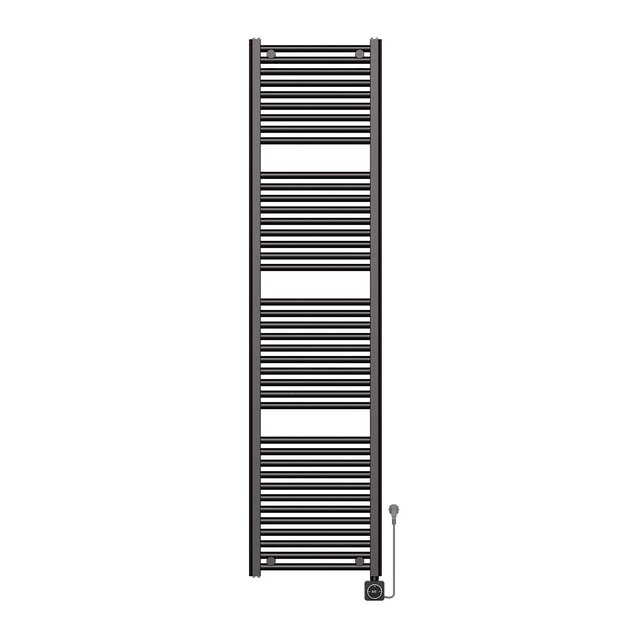 Wiesbaden Elara elektrische radiator Smart WiFi 180x45cm Gunmetal 1000 Watt - 41.3594 Wiesbaden Elara elektrische radiator Smart WiFi 180x45cm Gunmetal 1000 Watt - 41.3594