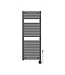 Wiesbaden Wiesbaden Elara elektrische radiator Smart WiFi 118x45cm Gunmetal 700 Watt - 41.3589