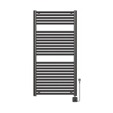 Wiesbaden Elara elektrische radiator Smart WiFi 118x60cm Gunmetal 700 Watt - 41.3568