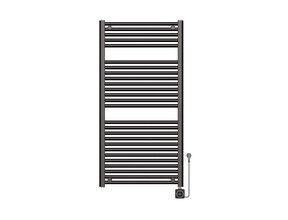 Wiesbaden Elara elektrische radiator Smart WiFi 118x60cm Gunmetal 700 Watt - 41.3568