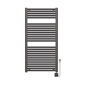 Wiesbaden Elara elektrische radiator Smart WiFi 118x60cm Gunmetal 700 Watt - 41.3568