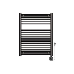Wiesbaden Elara elektrische radiator Smart WiFi 76x60cm Gunmetal 400 Watt - 41.3538