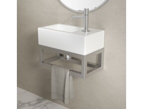 Wiesbaden Fonteinframe Nick RVS - 395 x 150 x 215 mm - 39.3534