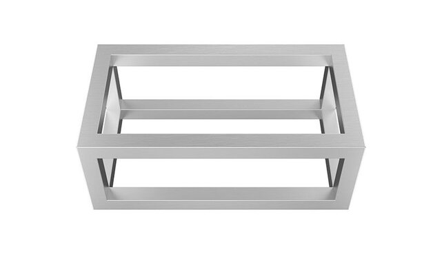 Wiesbaden Fonteinframe Nick RVS - 395 x 150 x 215 mm - 39.3534