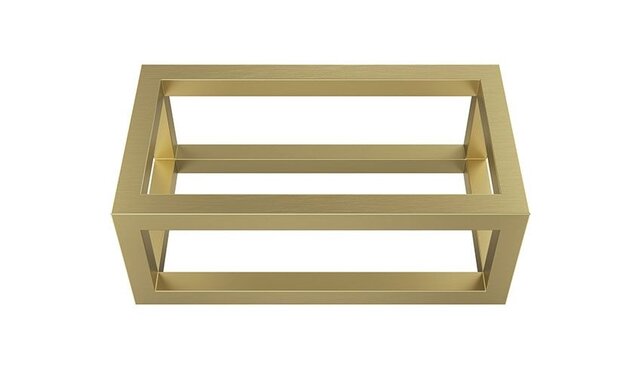 Wiesbaden Fonteinframe Nick Geborsteld Messing - 395 x 150 x 215 mm - 39.3537