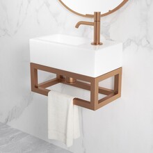 Wiesbaden Fonteinframe Nick Geborsteld Brons koper - 395 x 150 x 215 mm - 39.3539