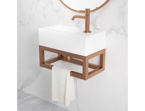 Wiesbaden Fonteinframe Nick Geborsteld Brons koper - 395 x 150 x 215 mm - 39.3539