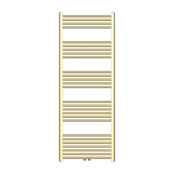 Handdoekradiator 160x60cm Geborsteld Goud - 557 Watt Midden aansluiting Handdoekradiator 160x60cm Geborsteld Goud - 557 Watt Midden aansluiting