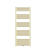 Handdoekradiator 160x60cm Geborsteld Goud - 557 Watt Midden aansluiting