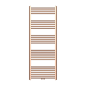 Handdoekradiator 160x60cm Geborsteld Koper - 557 Watt Midden aansluiting Handdoekradiator 160x60cm Geborsteld Koper - 557 Watt Midden aansluiting