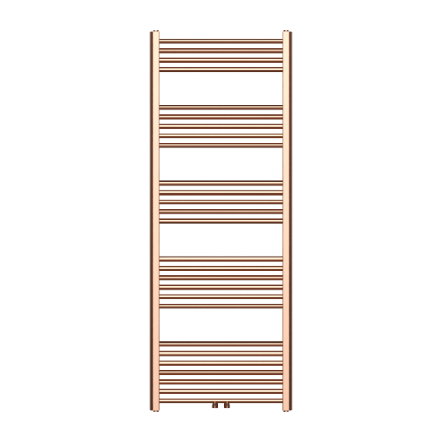 Handdoekradiator 160x60cm Geborsteld Koper - 557 Watt Midden aansluiting Handdoekradiator 160x60cm Geborsteld Koper - 557 Watt Midden aansluiting