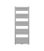 Handdoekradiator 160x60cm Gunmetal - 557 Watt Midden aansluiting