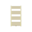 BELRAD Handdoekradiator 120x60cm Geborsteld Goud - 414 Watt Midden aansluiting