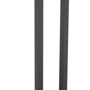 Handdoekenrek Wiesbaden Loft Mat Zwart 50x12x12cm - 28.7011