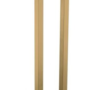 Handdoekenrek Wiesbaden Loft Geborsteld Messing 50x12x12cm - 28.7013