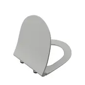 Wc bril VitrA Sento Mat Grijs - Softclose Slim toiletzitting