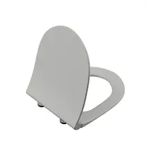 Wc bril VitrA Sento Mat Grijs - Softclose Slim toiletzitting