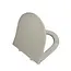 VITRA Wc bril VitrA Sento Mat Taupe - Softclose Slim toiletzitting