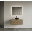 GLISS DESIGN Gliss Joa Badkamermeubel met Topblad 60cm Ash Gray 1 softclose lade