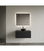 Gliss Joa Badkamermeubel met Topblad 60cm Black Veneer 1 softclose lade