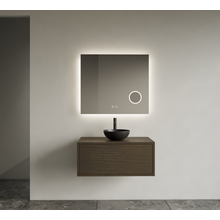 Gliss Joa Badkamermeubel met Topblad 60cm Charcoal 1 softclose lade