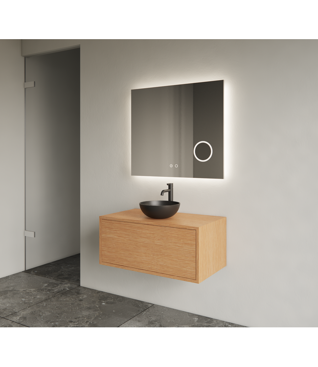 GLISS DESIGN Gliss Joa Badkamermeubel met Topblad 60cm Pure 1 softclose lade