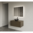 GLISS DESIGN Gliss Joa Badkamermeubel met Topblad 70cm Charcoal 1 softclose lade