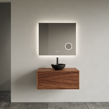 Gliss Joa Badkamermeubel met Topblad 80cm Walnut 1 softclose lade