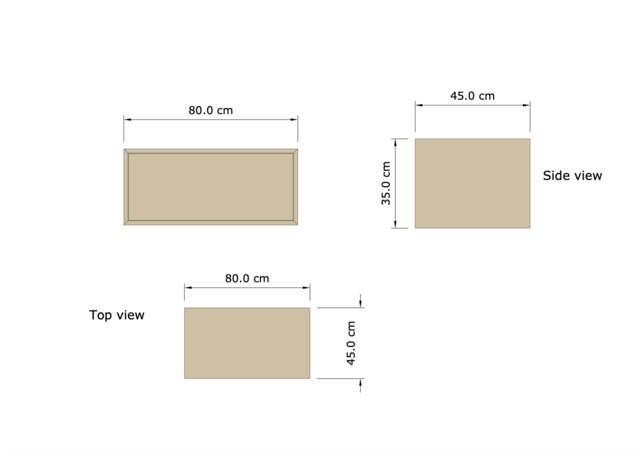 Gliss Joa Badkamermeubel met Topblad 90cm Pure 1 softclose lade