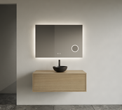 Gliss Joa Badkamermeubel met Topblad 90cm Corn Silk 1 softclose lade