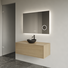 Gliss Joa Badkamermeubel met Topblad 90cm Corn Silk 1 softclose lade