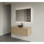 GLISS DESIGN Gliss Joa Badkamermeubel met Topblad 90cm Corn Silk 1 softclose lade