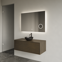 Gliss Joa Badkamermeubel met Topblad 90cm Charcoal 1 softclose lade